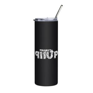 Black Stainless steel tumbler