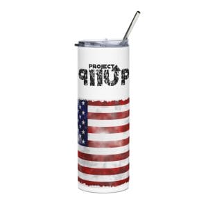 Flag Stainless steel tumbler